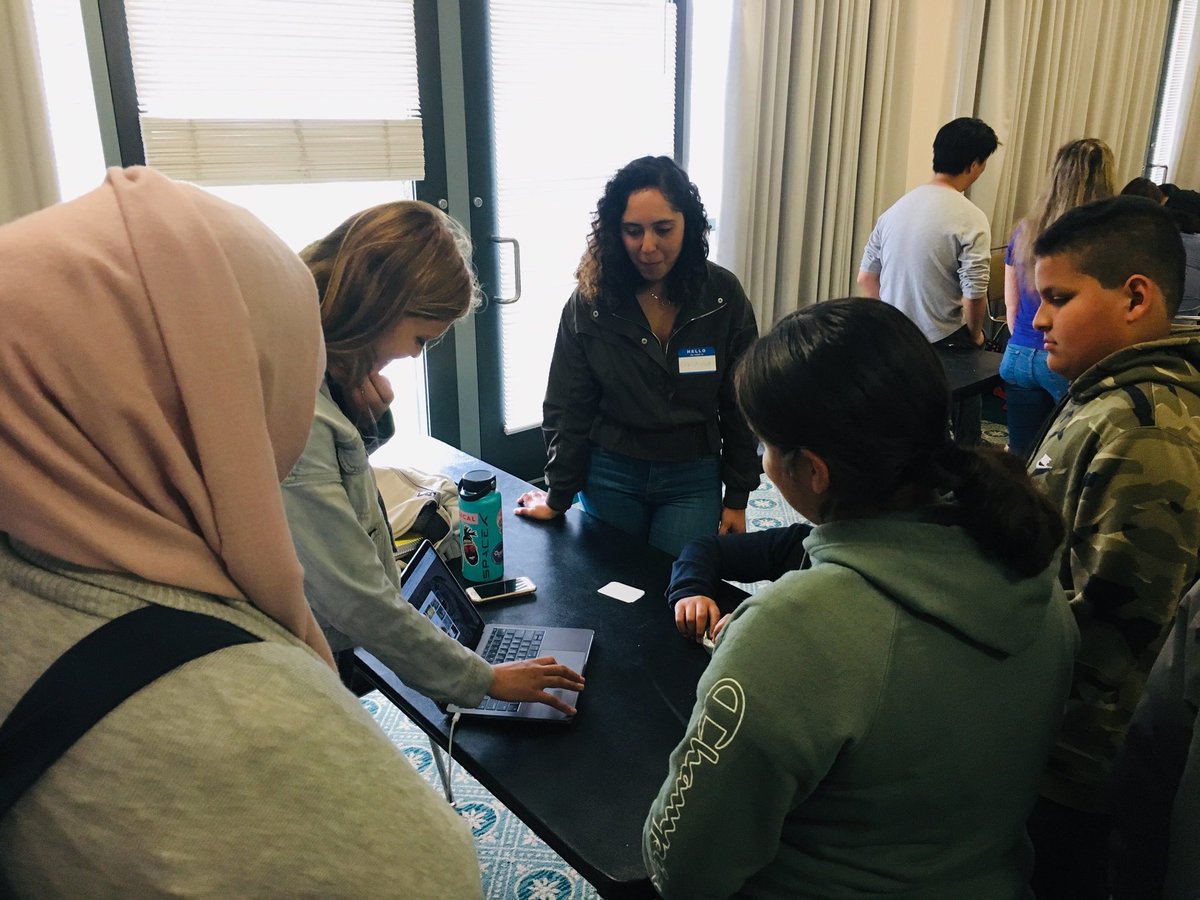 SFMSprincipal's tweet photo. SFMS students Coding at UCLA.  Getting our SFMS college and career ready. https://t.co/l7PddYChO5
