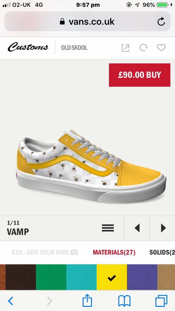 vans bee shoes