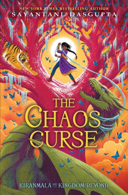 Earlier this week we revealed the cover for #TheChaosCurse by Sayantani DasGupta, and we're STILL not over how gorgeous it is. Take a look: bit.ly/2Vs2PyH bit.ly/2DzUsXO