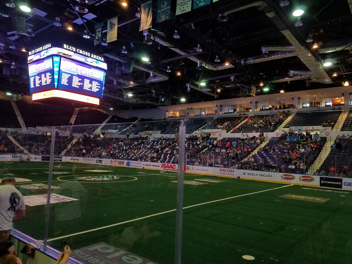 KHawksHooligan's tweet photo. #126Hooligans reporting for duty, one last time this year. N4xt year we have a new commander but tonight we give it our all for @RocKnighthawks ! #LETSGOHAWKS #ThankYouFor25Years https://t.co/kd4A3NsHzv