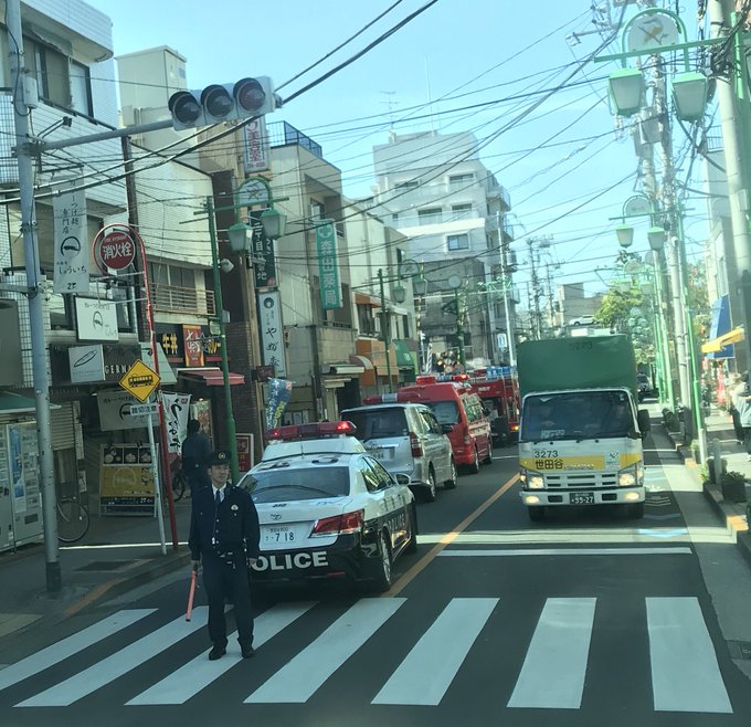 東急大井町線の等々力駅で人身事故が起きた現場画像