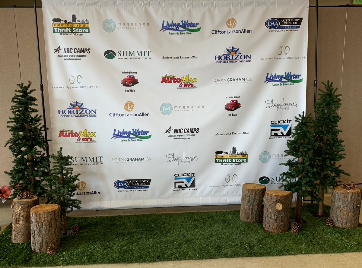 Don’t forget to get your picture at the 2019 NWCS Auction Backwoods Ball!