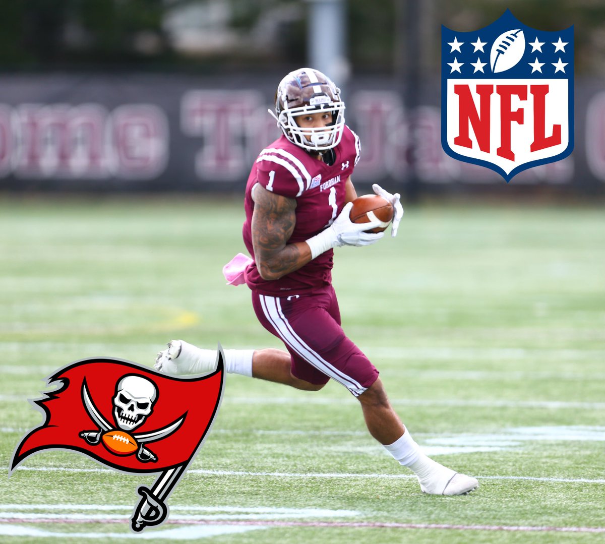 These two Rams are #LeagueBound!! Congrats to both our 2018 Captains, tight end Isaiah Searight and cornerback Dylan Mabin, on signing NFL contracts with two great franchises! #FromRoseHillToTheNFL #RAMILY 🐏🏈✍️