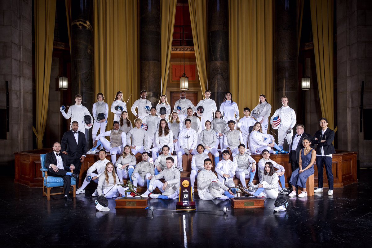 maufrich's tweet photo. 2019 NCAA and IVY league Champions! @USAFencing @FIE_fencing @NCAA @IvyLeague @CC_Columbia @BarnardCollege https://t.co/ckCrBQhhxN