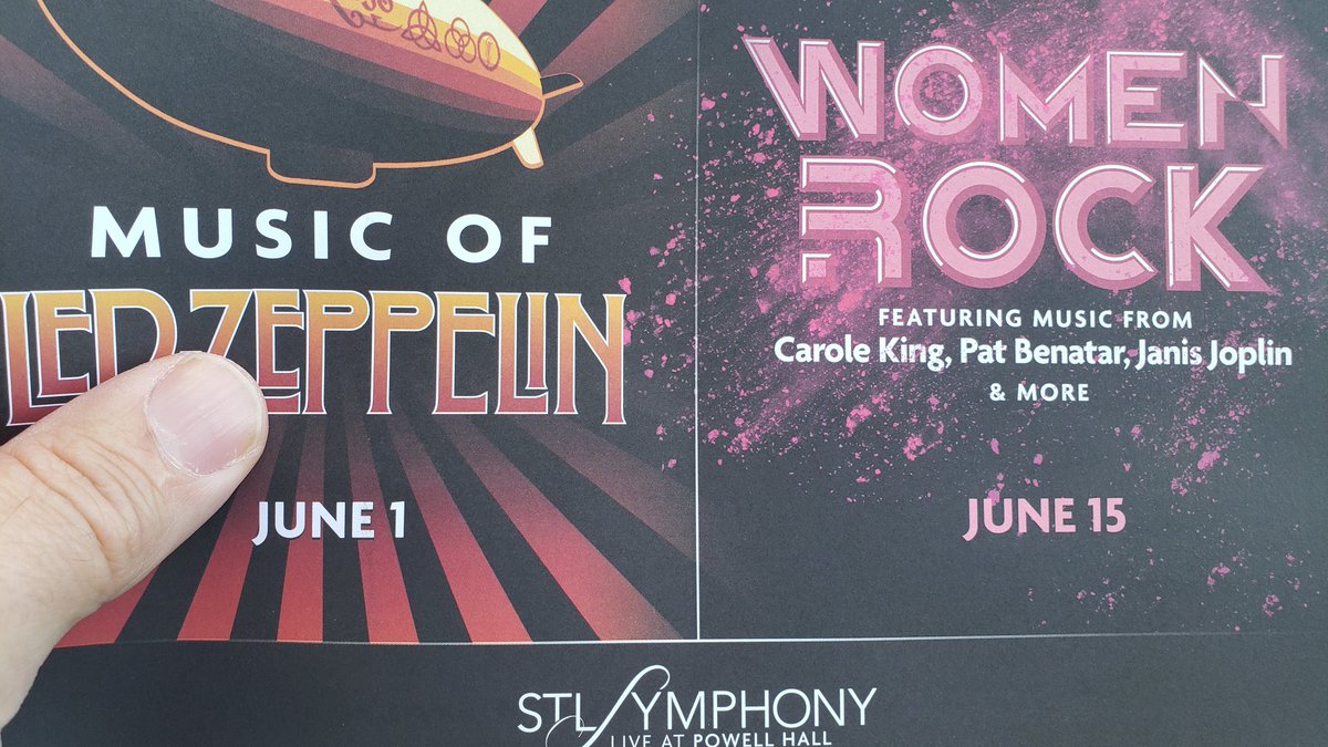 Hey <a href="/slso/">St. Louis Symphony Orchestra</a> is <a href="/Alanis/">Alanis Morissette</a> uninvited?
I think she had more impact than Pat Benatar?