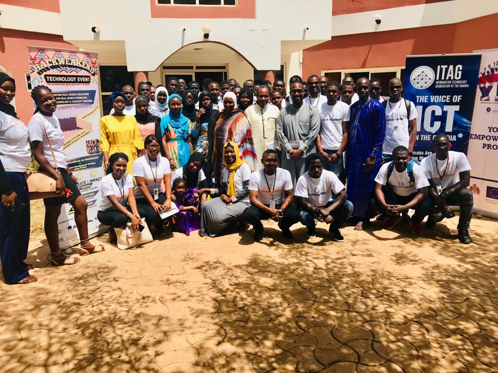 Fabiyi_WaleTaza's tweet photo. On behalf of the @hackweakend team, we want to say a big thank you to everyone that made #HackWeakEnd2019 a success esp @yepgambia @AsabinaHQ @jetbrains @ThePSF @Khamsys #biiniibii #Terabhyte. Next step is to push solutions.
#TechforGood #socialimpact . Big congrats to winners https://t.co/4lNEpT2Z7w