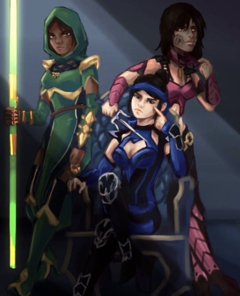 Sister <a href="/QueenOfEdenians/">Kitana</a> and my friend <a href="/OshtekkQueen/">Jade</a>.