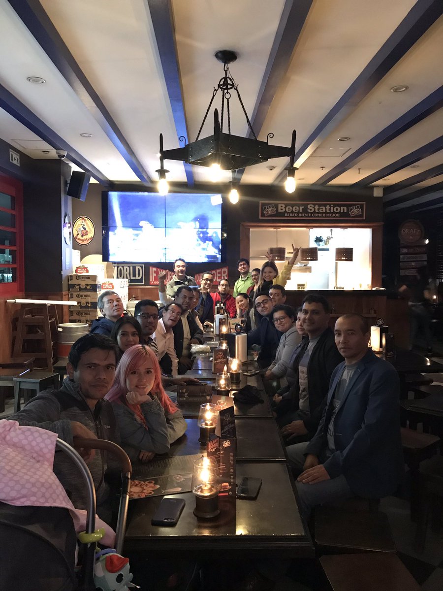 ITPROS_DC's tweet photo. #GlobalAzure BootCamp de #ITPROSDC... cómo todos nuestros eventos es una historia con un final feliz🍻...
Gracias a todos por quedarse hasta el final... si te perdiste en el camino te estaremos esperando en @beerstation_  en CC Floresta. 
Y que venga el 2020 ... https://t.co/tFAcqVUUVG