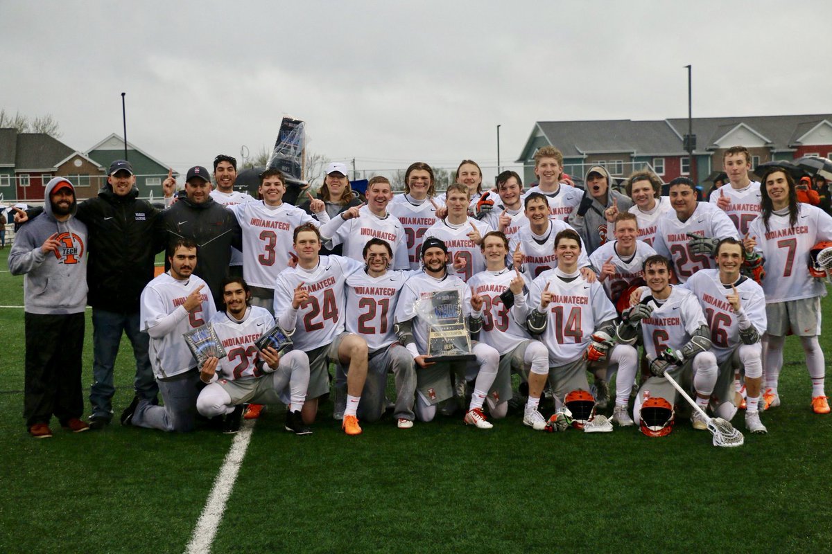 Congratulations to both the women’s and men’s lacrosse teams on becoming the 2019 WHAC tournament champions! #indianatech #GoForIT