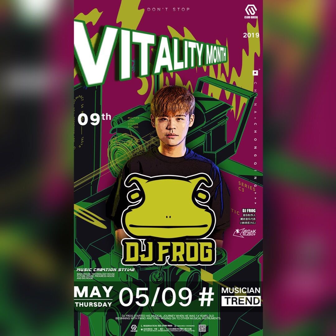 DJFrogOfficial1's tweet photo. DJ Frog China Tour happening this May!!

#djfrog #djfrogofficial #frogdj #studiolife #djlifestyle #djlife🎧 #producerlife #djlife #iluvmylife #ilovemylife #USA #crazyrichasians #crazyrichasian #shanghaiist #roadtotop100 #RFA #redfusionasia #asiatourcoming #ChinaTour https://t.co/4SxmzUdCar