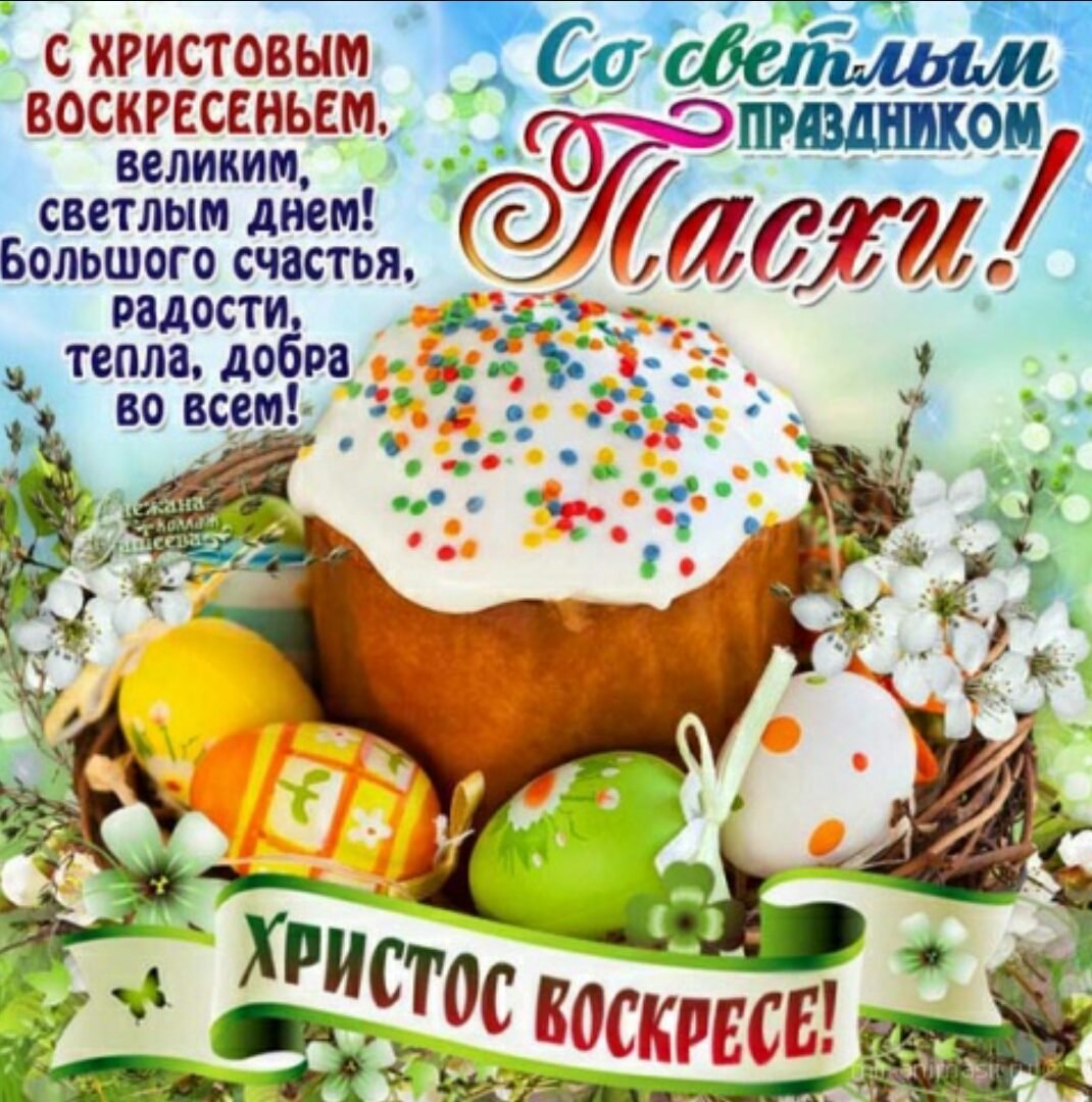 С праздником пасха картинки поздравления