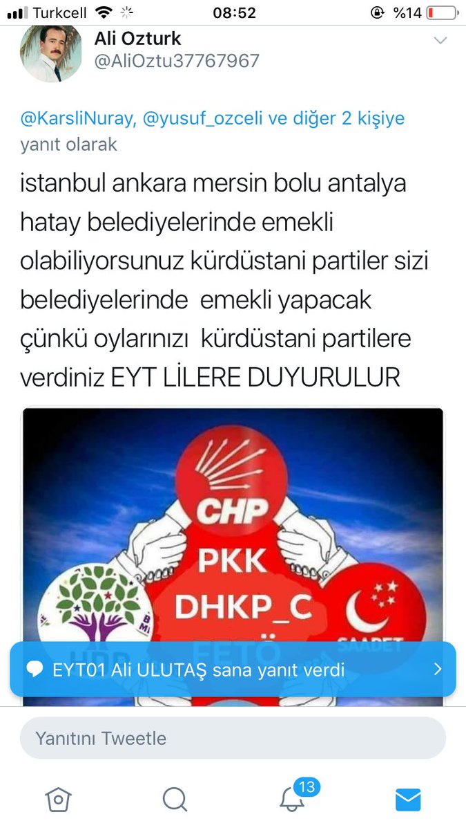 Değerli kader arkadaşlarım bu kişiyi @EmniyetGM ne bildilerim lütfen! #EmekilikteYaşaTakılanlar