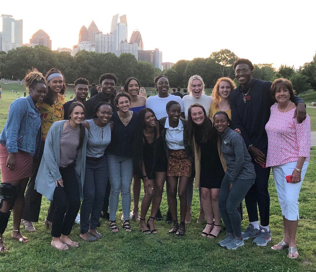 DaytonFlyers's tweet photo. Day 2 of the @NCAA Inclusion Forum complete! Closed it out with a fantastic dinner with our @atlantic10 colleagues and student-athletes! Dreaming OutLoud: Transforming Passion to Action. #NCAAInclusion #A10Inclusion #FlyerInclusion #DaytonInclusion https://t.co/HqOZv8CYQo