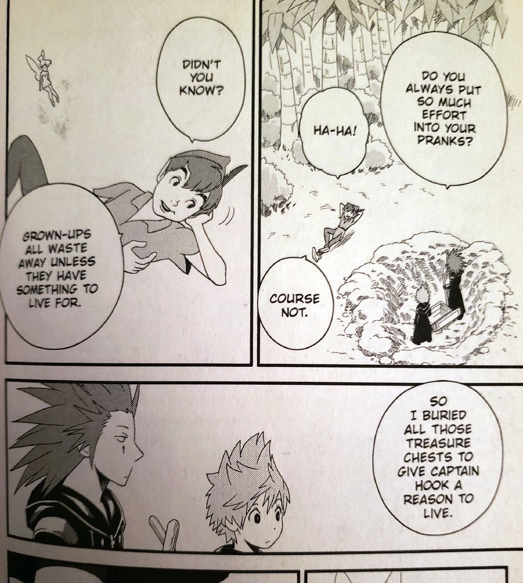 Bee Vanitas Has Helmet Hair The Kingdom Hearts Manga Didn T Have To Do This