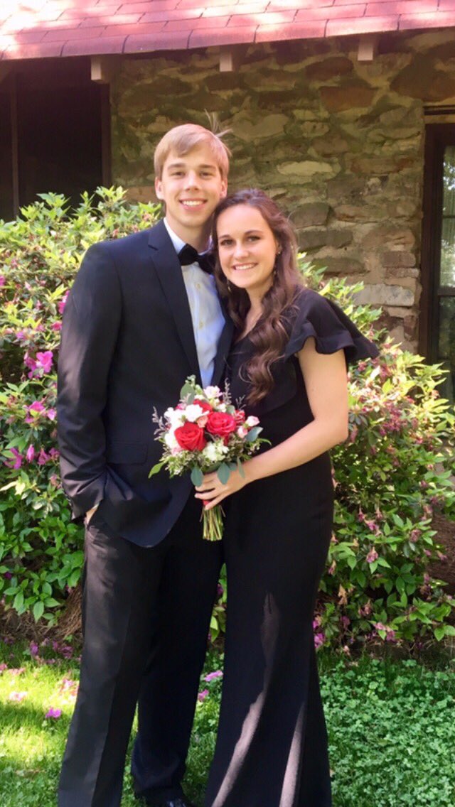 Last prom and a selfie with his fav principal!  <a href="/John_Rhodarmer/">John Rhodarmer</a>