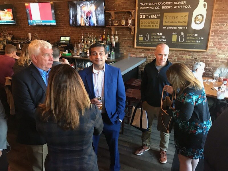 faizahbhatti's tweet photo. #MidCan @AAPneonatal reception at #PAS2019 . When youβre just wise enough to know that you need to still get wiser! @DrM_Fam @rickskaar @munishguptamd https://t.co/f5M0Z4nlOY