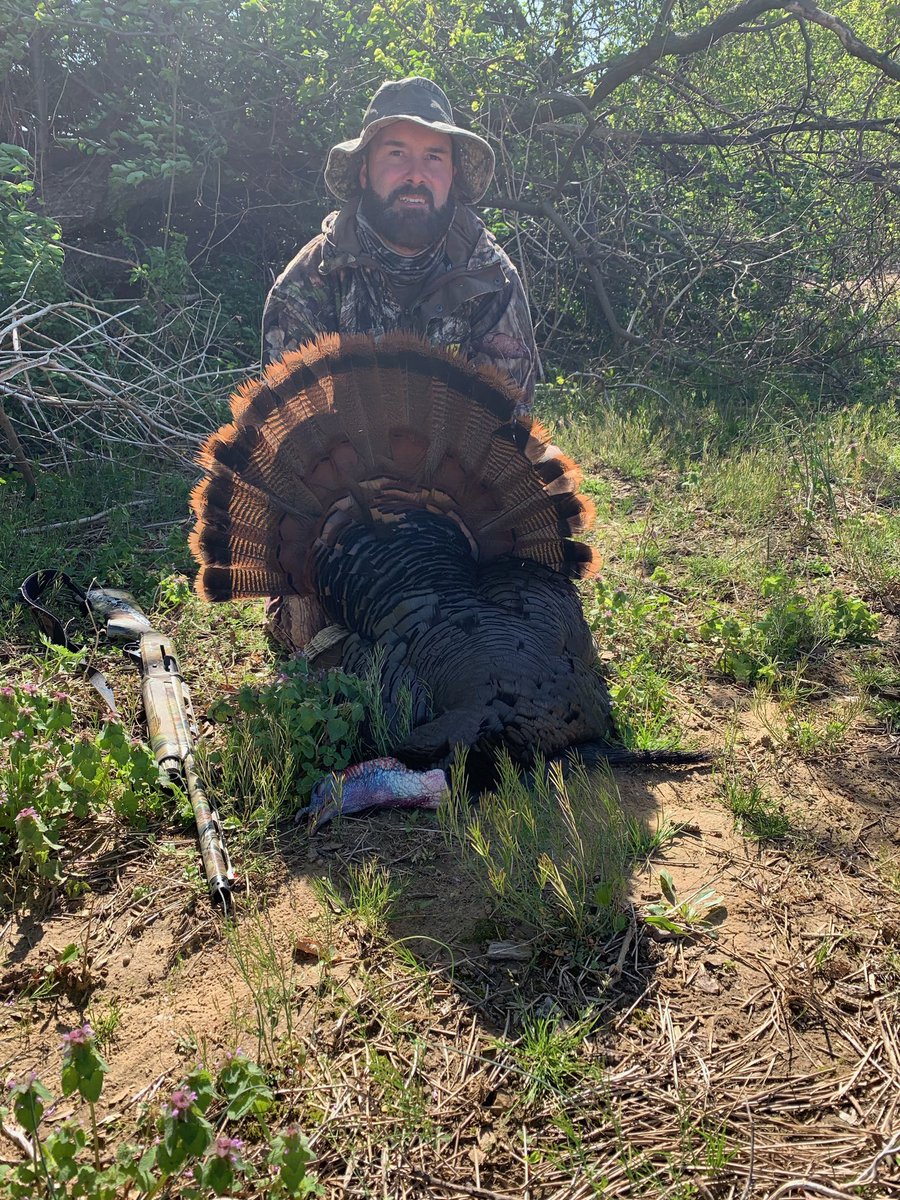 TheDuder8's tweet photo. Unreal experience today.   All tagged out in #Maryland  #turkeyHunting #nwtf https://t.co/wYDTKXFmRB