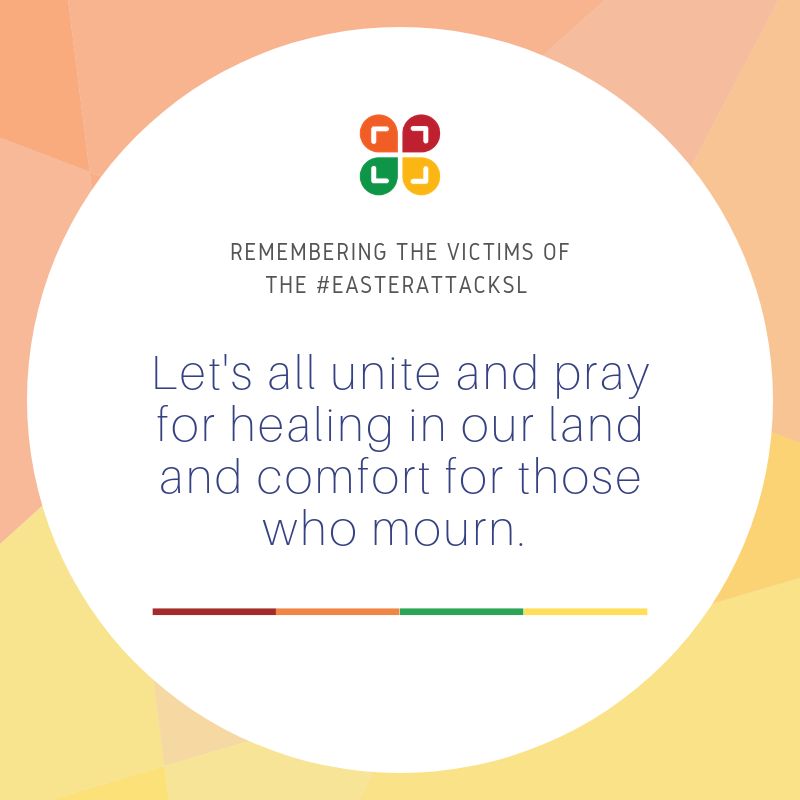 nceasl's tweet image. A week has gone by and the nation still mourns its loss. Let us remain united and be steadfast in our faith, praying for the Lord's healing upon this broken land.

#EasterAttackSL #StandTogether #PrayForSriLanka #lka