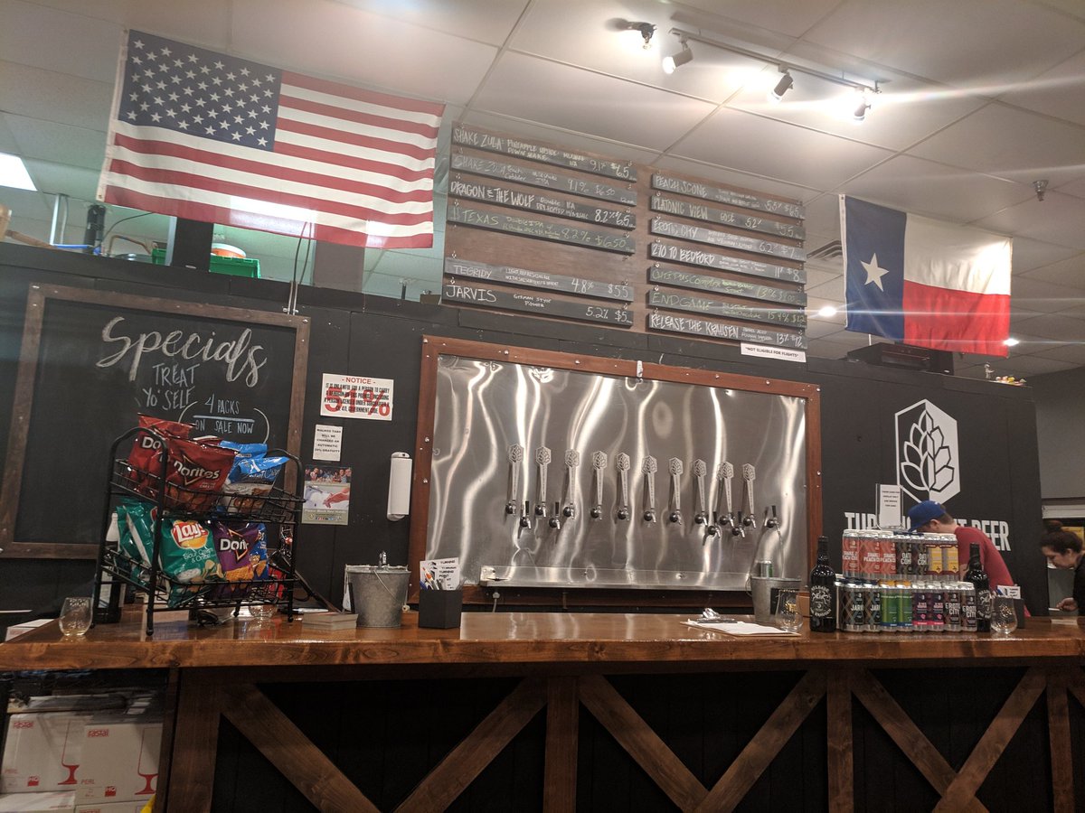 rawcraftbeer's tweet photo. The #GreatNTxBreweryTour keeps moving down to Bedford for @TPBEERS. Great, high octane ideas coming out of the fermenter! #drinkcraft #drinklocal #drinkdfw #drinktejaa https://t.co/TwpDTGfkl5