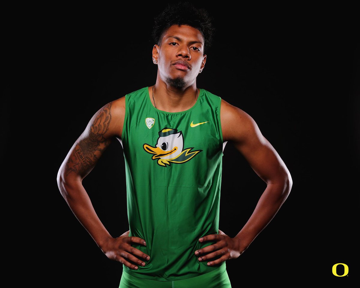 With Saturday's 4️⃣5️⃣.9️⃣5️⃣ in Tucson, <a href="/TheOrwinEmilien/">Orwin Emilien</a> becomes the seventh in program history to dip below 46 seconds.

#GoDucks