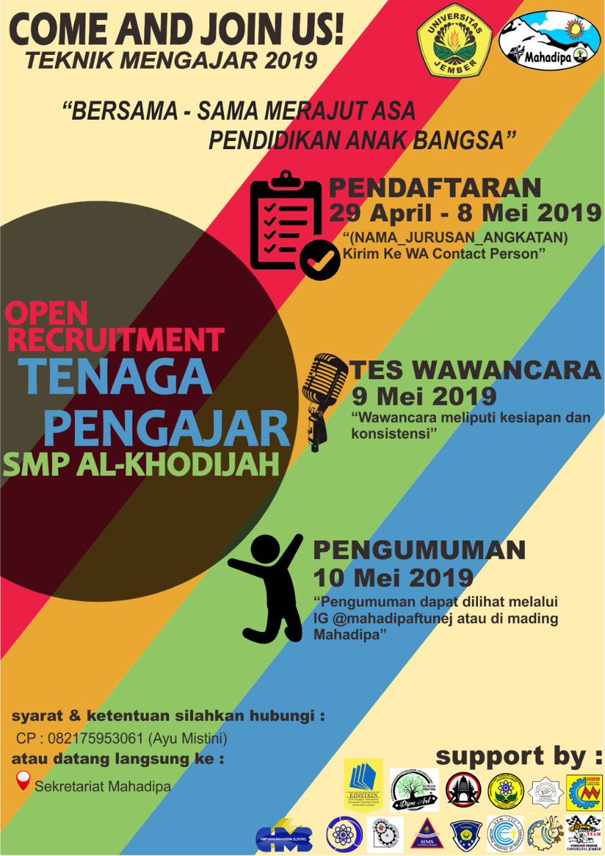 MAHADIPA FT-UNEJ (@mahadipaftunej) on Twitter photo 