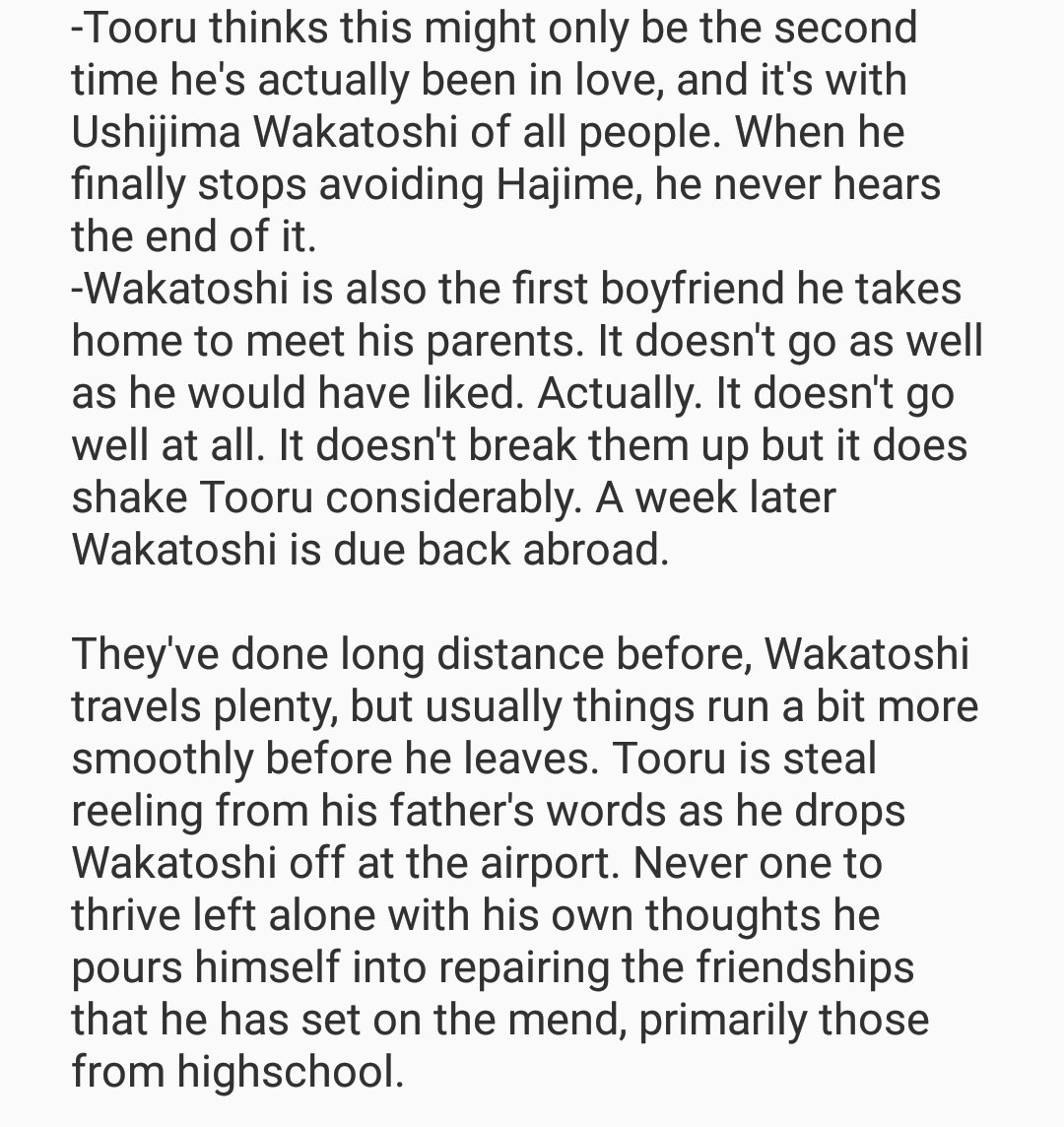 Guess who. And yes. That is right, a post that doesn& #39;t end in a break up but also isn& #39;t the end of the thread??? Whhhhat?