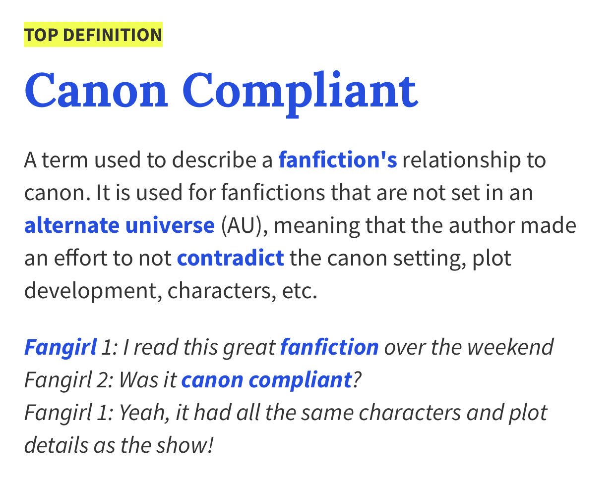 What does cheap canon mean
