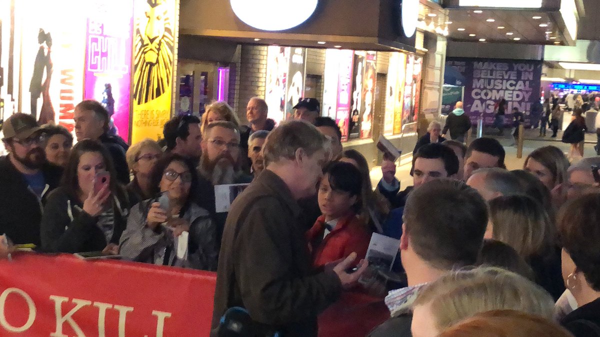RobertCStone1's tweet photo. @Jeff_Daniels thank you. You killed me tonight. Yes I was the blubbering mess you signed the poster for. A lifetime of this story came alive tonight. All I can say is thank you. https://t.co/zZJihcOK0o