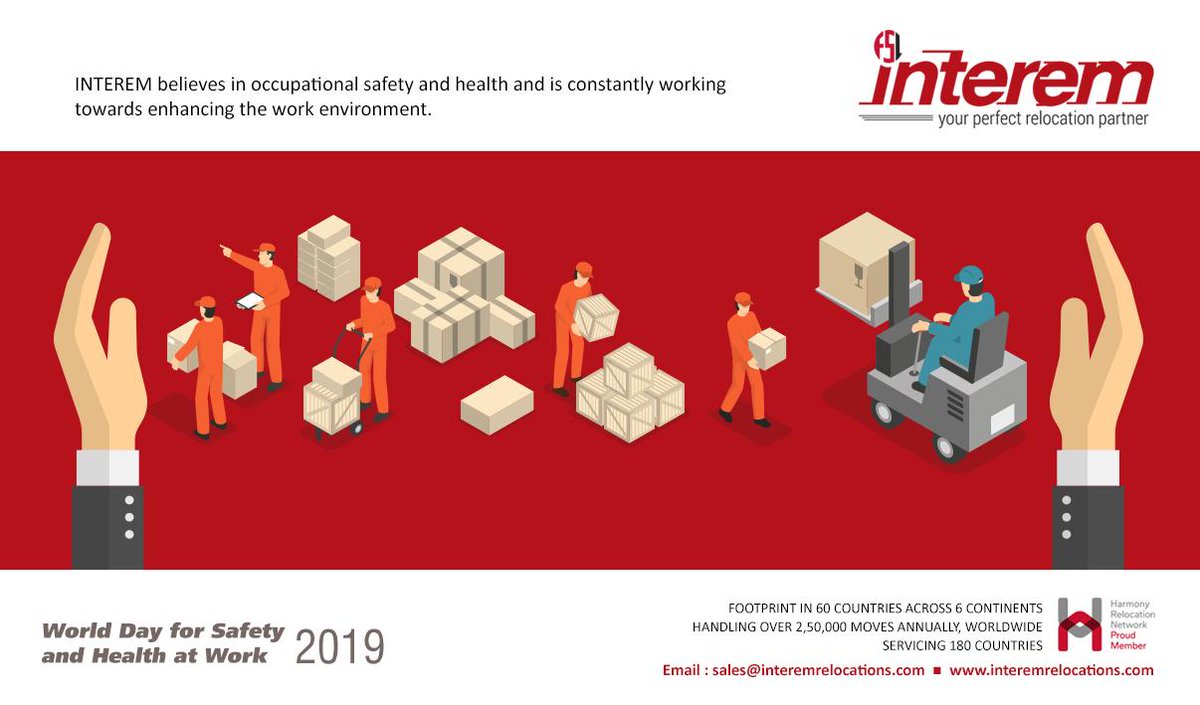 interemrelo's tweet image. At #Interem, employers and workers actively participate in securing a safe and healthy working environment through a system of well defined policies, responsibilities and duties, where a high priority is accorded to the principle of prevention. #Safety #Health #employers #workers