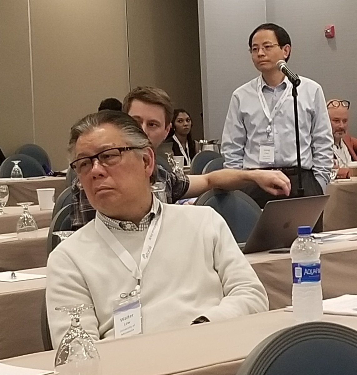 The awesome thing about #asntr19 is the amount of input our mentors give to every speaker. Thanks Drs Kyle Fink of <a href="/UCDavisHealth/">UC Davis Health</a> <a href="/FinkLab/">Fink Lab</a>, Jan Nolta <a href="/jan_nolta/">Dr. Jan Nolta</a> of <a href="/UCDavisStemCell/">UC Davis Stem Cell</a>, Fredric Mandredsson <a href="/1Frippe/">Fredric Manfredsson</a>, &amp; Gong Chen of <a href="/penn_state/">Penn State</a>! #neuroscience #brainresearch