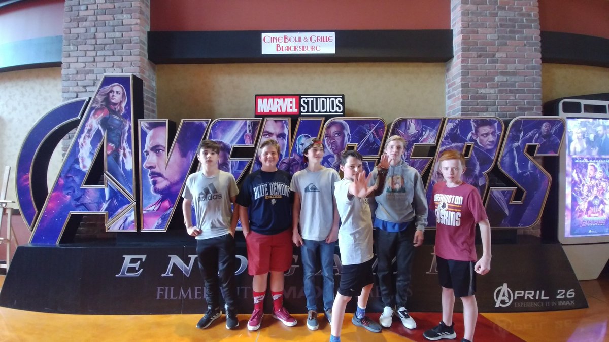 AngieStarr11's tweet photo. Avengers End Game!! #IMAXSweepstakes https://t.co/ykvAOMZpPP