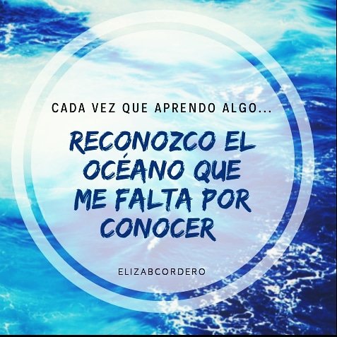 Elizabcordero's tweet photo. Hay tanto que aprender, que escudriñar,  áreas en las que puedes ser autodidacta, para lograr lo que quieres... Disfruta de tu aprendizaje y no te canses de hacerlo, aprende de la vida, de los que te rodean y se un curioso de lo que amas. #aprendiendodeloquemegusta https://t.co/EbIFKd69Az