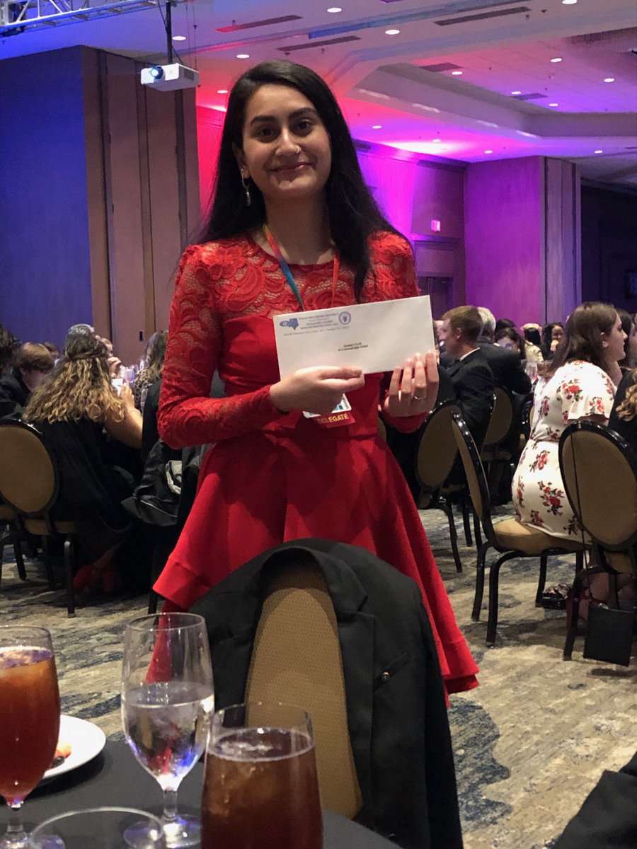 Our President received a Scholarship! Way to go Mashal! ⁦<a href="/boswellhs/">Boswell High School</a>⁩ ⁦<a href="/bos_keyclub/">Boswell Key Club</a>⁩