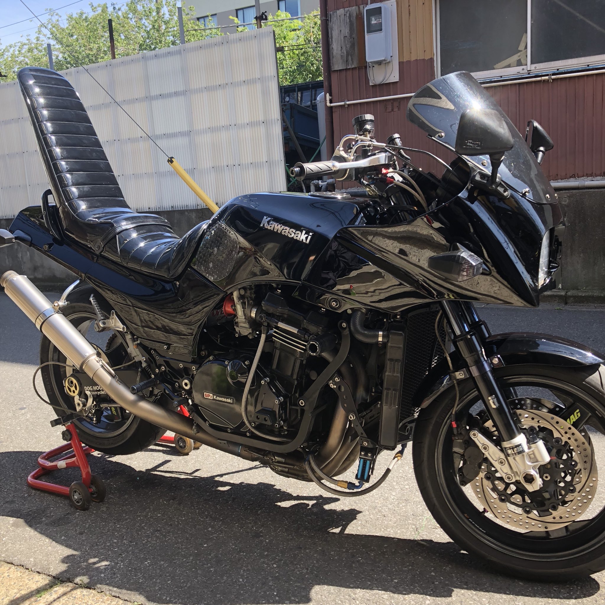 GPZ400F ３段シート-