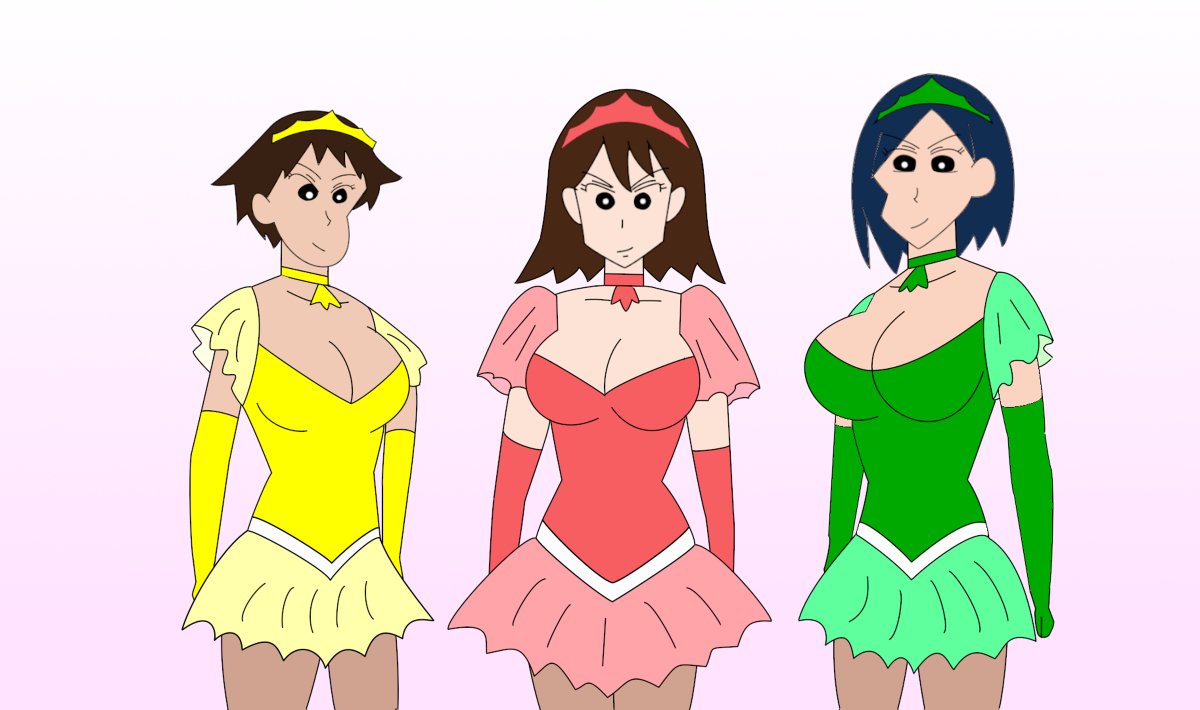 Geze On Twitter クレしん れんしゅう クレしん クレヨンしんちゃん ひなげし歌劇団 敵女 嵐を呼ぶ歌うケツだけ爆弾 うらら クレしん くらら クレしん さらら クレしん Https T Co W2ttzsj6ez Https T Co Fuqm0denkd Twitter