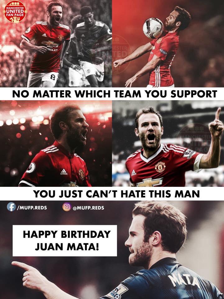 Happy Birthday Juan Mata!    