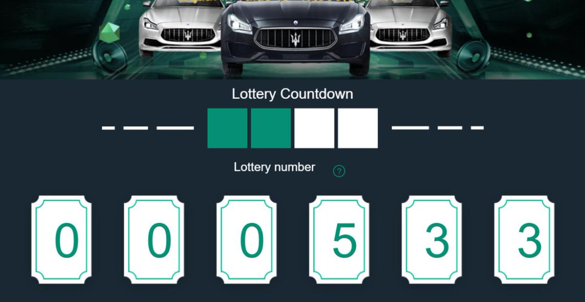 OcdApp's tweet photo. Congratulation to the owner of ticket number 000 533 and get the final prize: A Maserati car.👏👏👏  
The wallet address is TPvzG......TccA49.
Please contact us ASAP.
#OCT #TRX https://t.co/68c44BiL4W