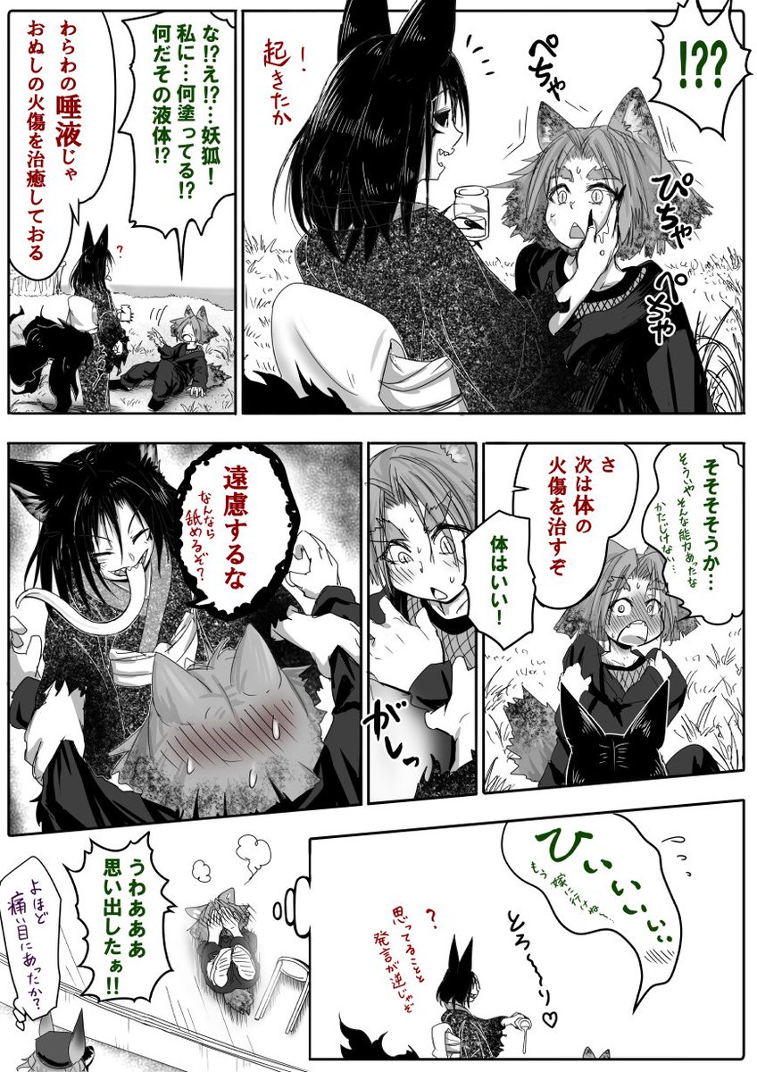 忍狸と警察犬♪ 