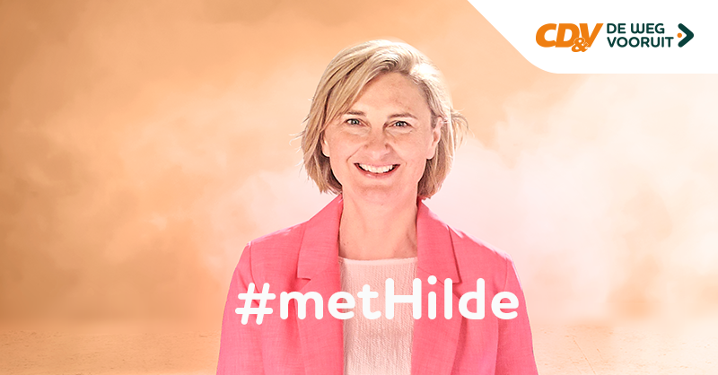 cdenv's tweet photo. Wij hebben een duidelijk plan dat zorgt voor een goed, gezond en gerust leven voor iedereen. En wij hebben een kandidaat om dat mogelijk te maken. Onze kandidaat Vlaams minister-president @crevits! #metHilde #dewegvooruit https://t.co/3Idfaqr2Uy