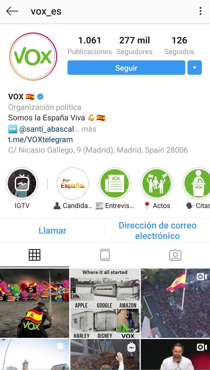 ItsMalbert's tweet photo. ¿Y por qué no denunciamos todos el perfil de VOX por incitación al ODIO? Yo ya lo he denunciado! #STOPVOX #28A https://t.co/nOv8ZFqCFy