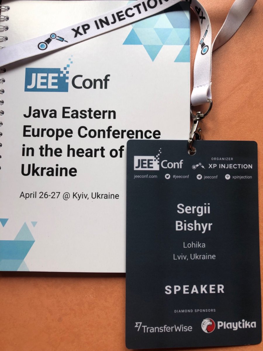sergiinb's tweet photo. Thank you #JEEConf and many thanks to @xpinjection and everyone involved in organizing this great event! https://t.co/H5udxaC8Eh