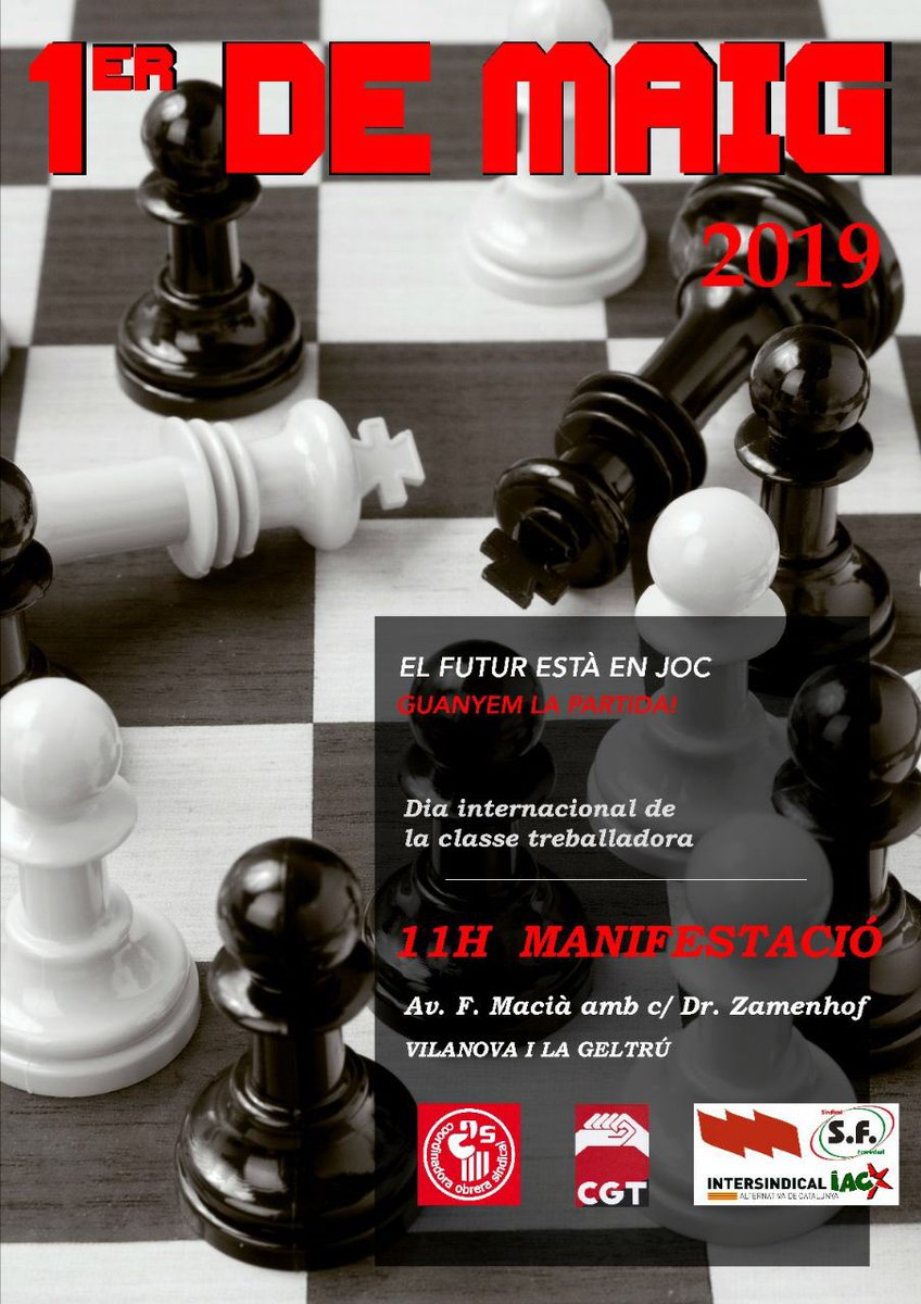 Ateneuvilanovi's tweet image. Manifestació comarcal, visca la lluita de la classe obrera!! ✊