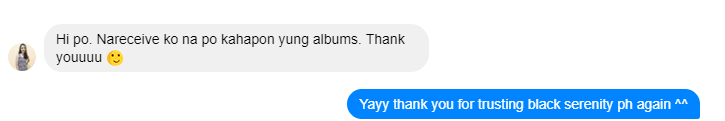 blksrntyphproof's tweet photo. Thank you for trusting Black Serenity PH! 😊💙✨ https://t.co/C4mtcngWXX