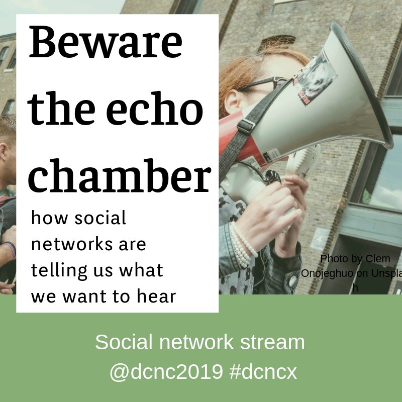 dcnc2019's tweet photo. What role did social media play in the Christchurch massacre? 
https://t.co/FqPb9gYzW1…/
If you want to find out more come and join the debate online, starting tomorrow 29th April.
#echochamber #politics #auspol #auspolvotes #fakenews #filterbubble #democracy https://t.co/CRLCxfV31O