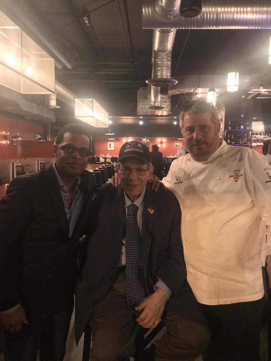 darinatwater's tweet photo. Hanging with my friend from Jazz at Lincoln Center - legend Todd Barkan and Michelin Star Chef Robert Wiedmaier at the opening of Baltimore's new Jazz Spot. True to late night hangs it's the Magic Hour... after midnight. #jazz #baltimore https://t.co/wd1ln2g56m