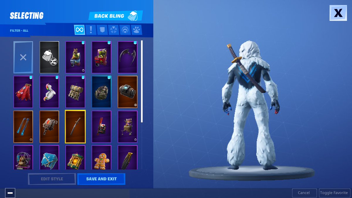 accounforsell's tweet photo. This is the account that I’m selling right know 23 skins,28 back bling,12 Harvesting tool, 20 gliders, 25 emotes, 13 wraps and other stuff 20 dollar AppStore gift card or we can trade account. https://t.co/d4Kgo0k1qR