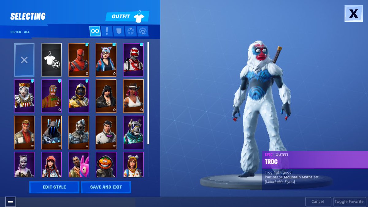 accounforsell's tweet photo. This is the account that I’m selling right know 23 skins,28 back bling,12 Harvesting tool, 20 gliders, 25 emotes, 13 wraps and other stuff 20 dollar AppStore gift card or we can trade account. https://t.co/d4Kgo0k1qR