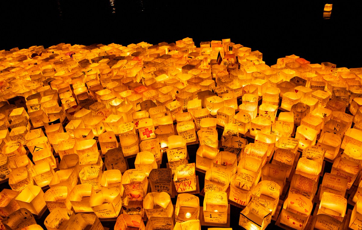 AdamShoop's tweet image. #waterlanternfestival #Sanjose