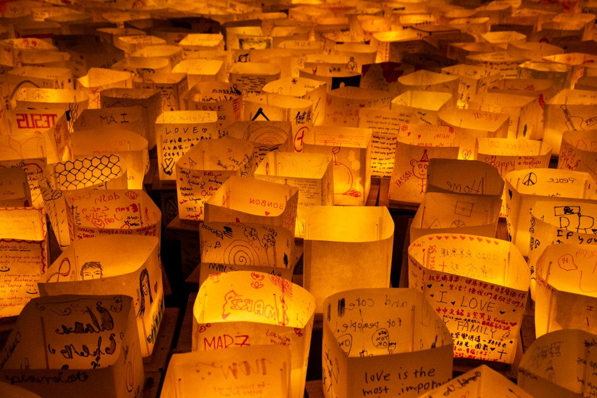 AdamShoop's tweet image. #waterlanternfestival #Sanjose