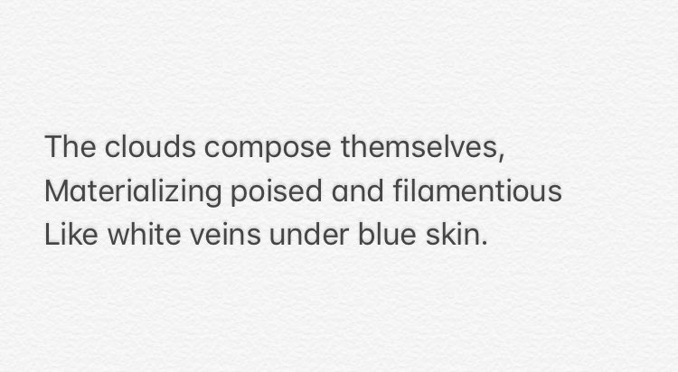 armsfoldedtight's tweet photo. Day 27. Watched some clouds and learned a neat new word #LP3030 https://t.co/MebA9j24Nm